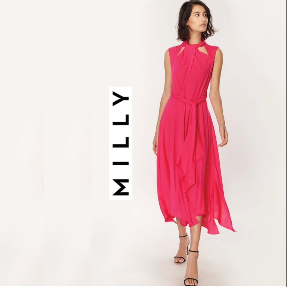 NWT Milly Tie Back Dress